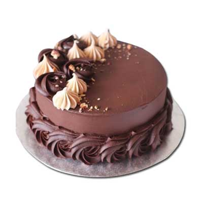 "Delicious Round shape Chocolate cake - 1kg - code MC09 - Click here to View more details about this Product